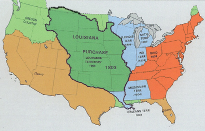 Napoleon And Louisiana Purchase Margaret Rodenberg   1803 Louisiana Purchase 