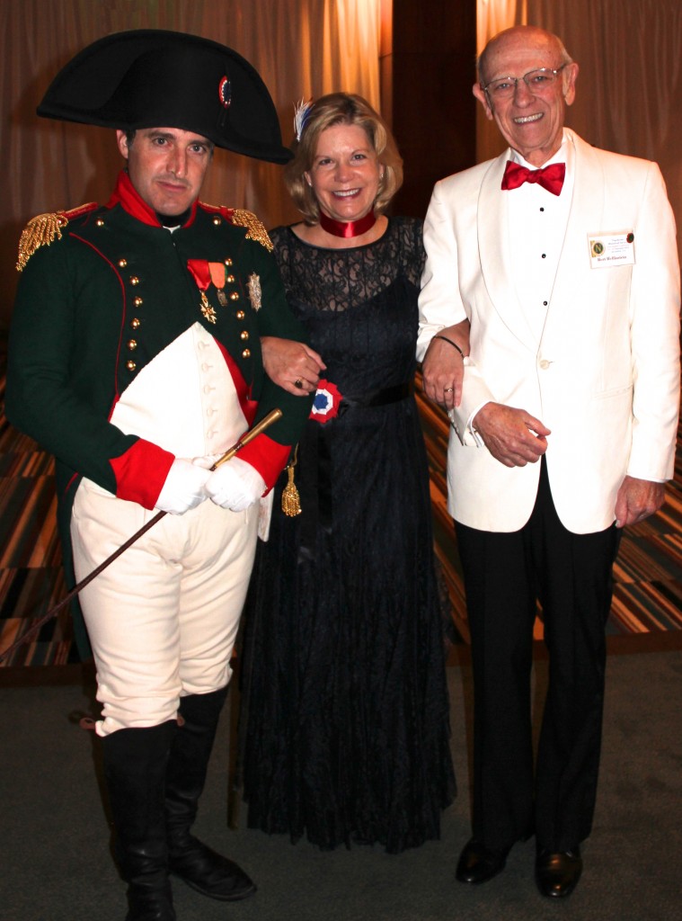 Napoleon, my husband and me