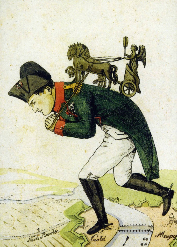 Napoleon carrying off Berlin's Quadriga