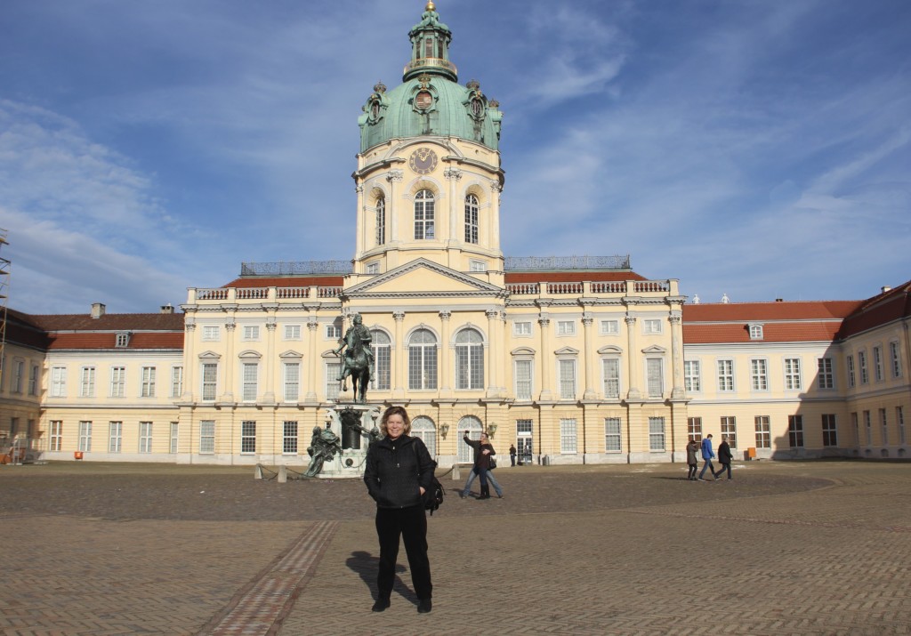 Margaret Rodenberg at Charlottenburg Palace, Berlin February 2016