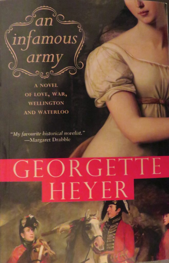 Cover of AN INFAMOUS ARMY by Georgette Heyer, Publisher Sourcebooks Landmark