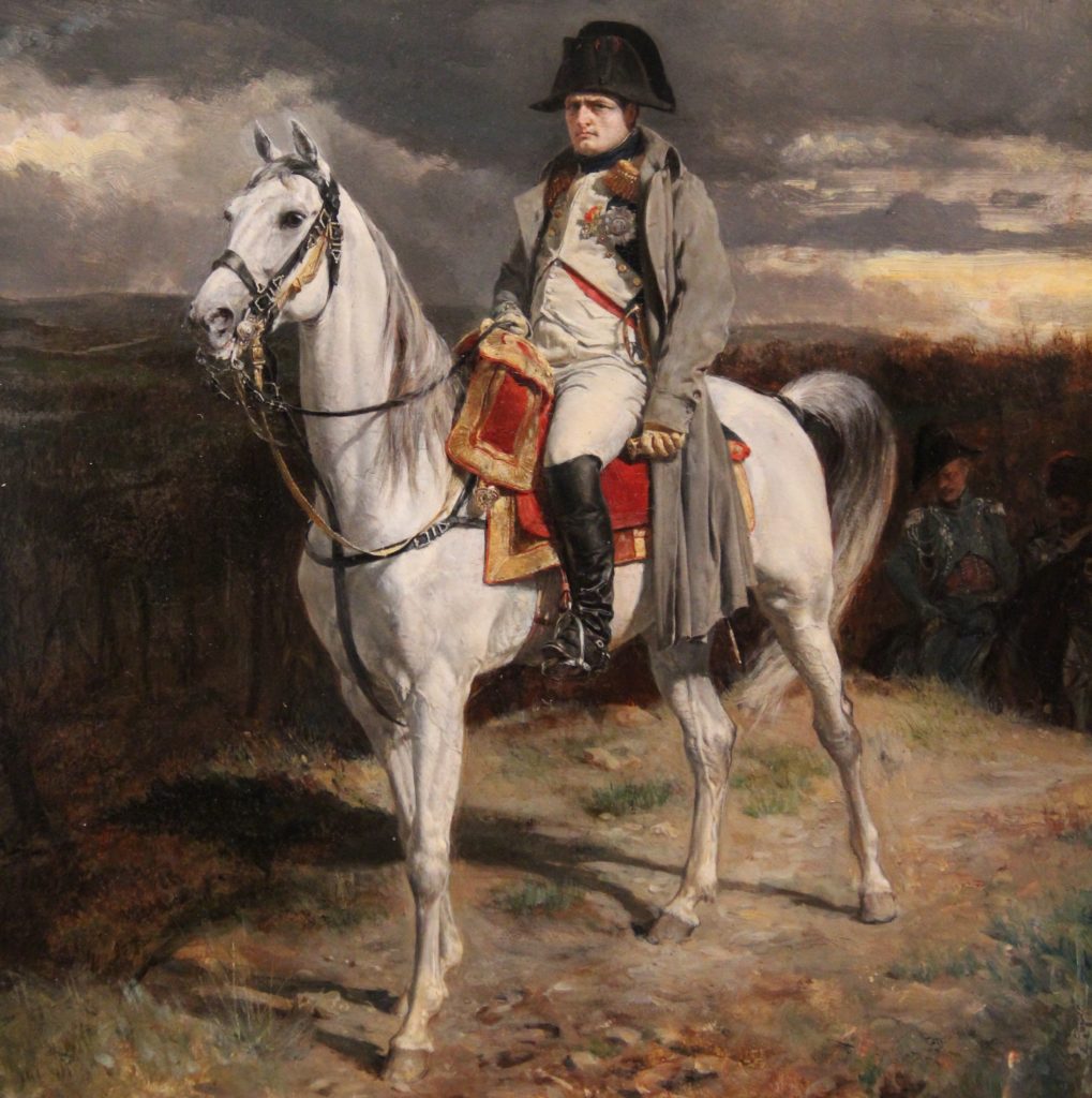 Napoleon 1814, by Jean-Louis Ernest Meisonnier, Walters Museum, Baltimore, Maryland, photo by Margaret Rodenberg